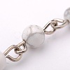Handmade Gemstone Beads Chains for Necklaces Bracelets Making AJEW-JB00047-2