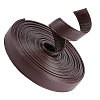 Flat PU Imitation Leather Cord LC-WH0006-05C-01-1