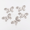Alloy Rhinestone Multi-Strand Links X-ALRI-H044-1