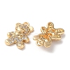 Real 18K Gold Plated Brass Micro Pave Cubic Zirconia Pendants KK-Q779-02G-02-2