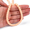 Handmade Polymer Clay Bead Strands X-CLAY-ZX006-01-32-6