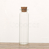 Glass Cork Bottles Ornament CON-PW0001-038G-1
