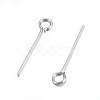 Tarnish Resistant 304 Stainless Steel Eye Pins STAS-O105-01P-0.6x16mm-2