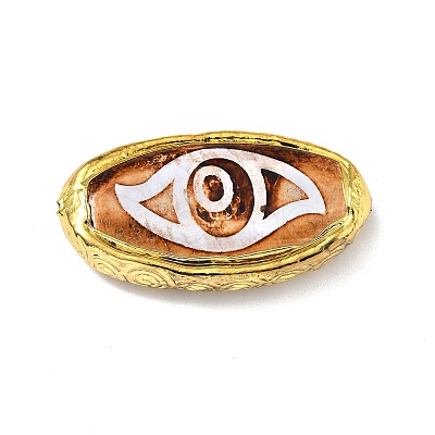 Tibetan Style dZi Beads KK-F836-07F-G-1