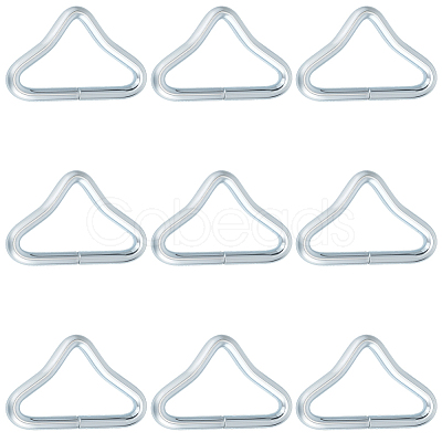 10Pcs Iron Adjuster Triangle Buckles IFIN-GF0001-62-1