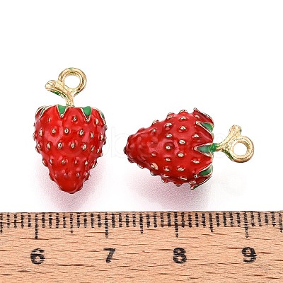 Alloy Enamel Pendants PALLOY-T092-15-1