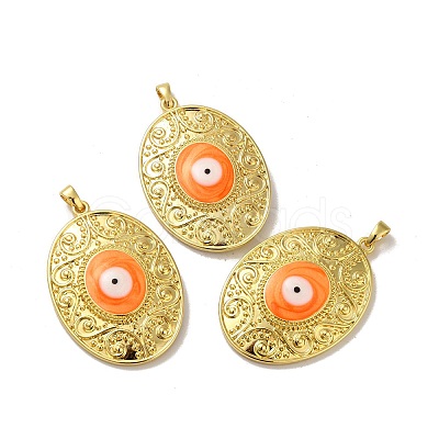 Rack Plating Brass Pendants KK-H473-01G-1