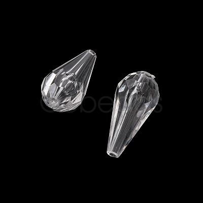 Transparent Acrylic Beads X-TACR-351-01-1