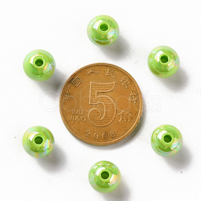 Opaque Acrylic Beads MACR-S370-D8mm-A06-1
