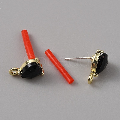 Alloy Rhinestone Stud Earrings FIND-WH0120-25B-02-1