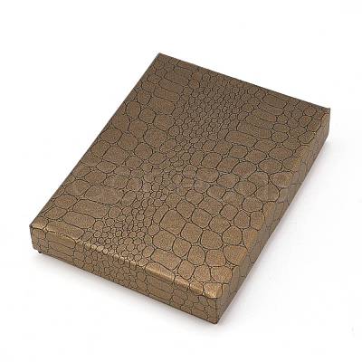 Python Pattern Cardboard Jewelry Set Boxes CBOX-L007-008C-1