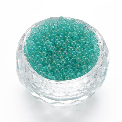 DIY Nail Art Decoration Mini Glass Beads MRMJ-N028-001A-B11-1