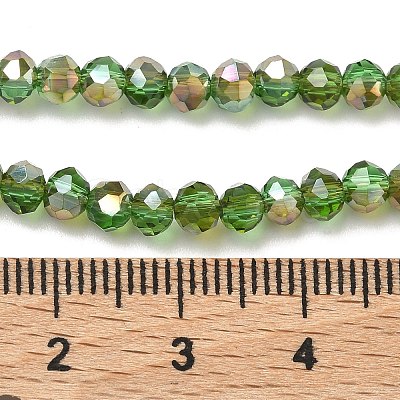 Electroplate Glass Beads Strands LS-EGLA-A034-T4mm-J05-1