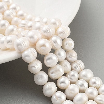 Natural Cultured Freshwater Pearl Beads Strands PEAR-C003-15F-1