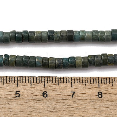 Natural Shoushan Jade Beads Strands G-L624-I09-2x4mm-1