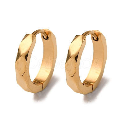 304 Stainless Steel Hoop Earrings EJEW-D331-10G-1