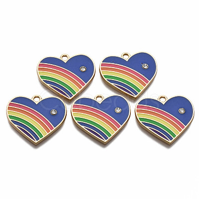 Alloy Enamel Pendants LS-ENAM-T011-108D-NR-1