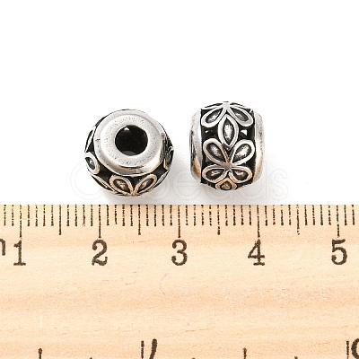 316 Surgical Stainless Steel  Beads STAS-Q304-24AS-1