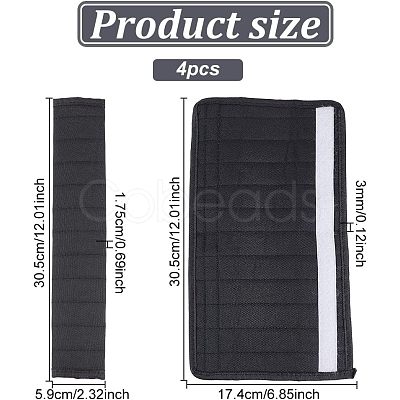 Olycraft Nylon Universal Car Seat Belt Pads AJEW-OC0003-74C-1