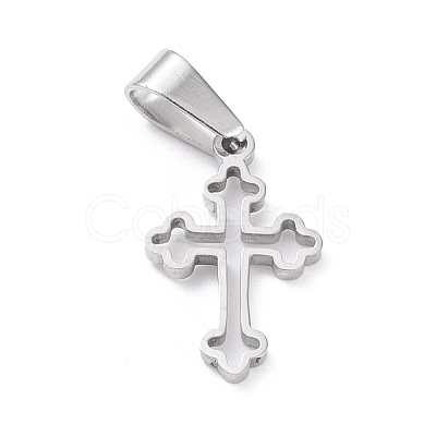 Non-Tarnish 304 Stainless Steel Pendants STAS-L216-26P-1