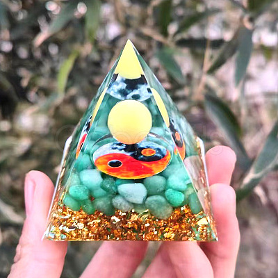 Orgonite Pyramid Resin Energy Generators PW-WG2FD2D-02-1