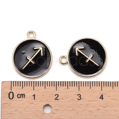 Alloy Enamel Pendants LS-ENAM-S124-01A-08F-1