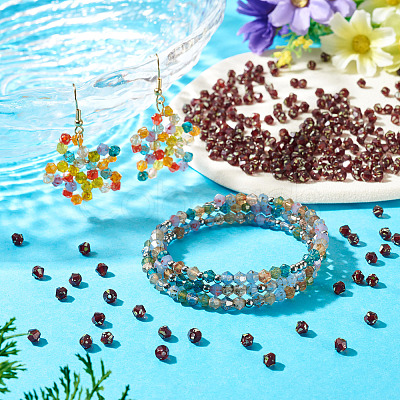 Picasso Baking Paint Glass Seed Beads SEED-TA0001-62K-1