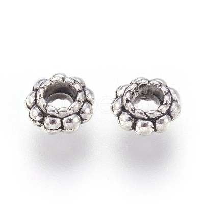 Tibetan Style Alloy Spacer Beads LF1565Y-NF-1