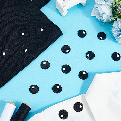 20 Pairs Eye Appliques DIY-PH0035-13D-1