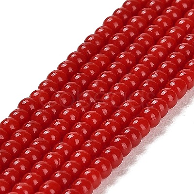 Imitation Jade Glass Beads Strands GLAA-K062-A01-01-1