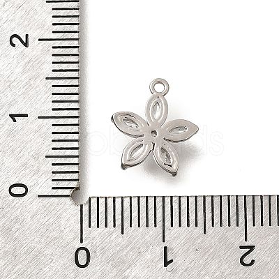 Brass Micro Pave Cubic Zirconia Pendants KK-Q035-13P-1