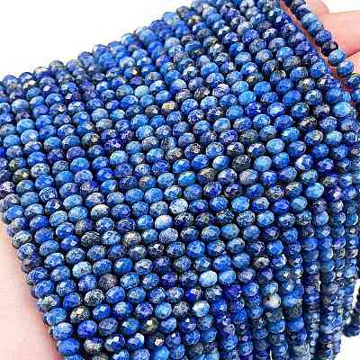 Natural Lapis Lazuli Beads Strands G-L587-B04-02-1