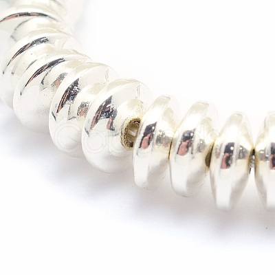 Electroplate Non-magnetic Synthetic Hematite Beads Strands X-G-L485-05A-S-1