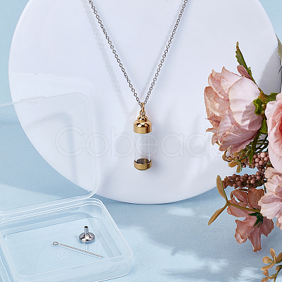 DIY Pendant Necklaces Making Kits DIY-CN0003-76G-1