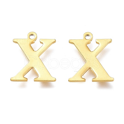 PVD Vacuum Plating  304 Stainless Steel Charms STAS-H112-X-G-1