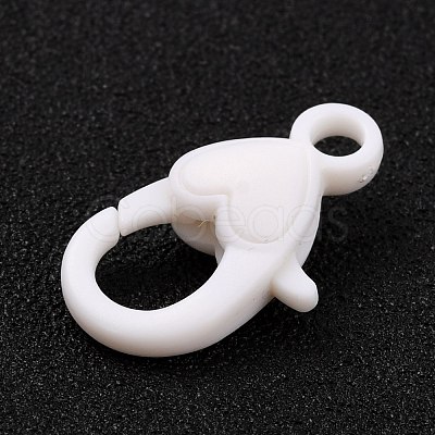 Plastic Lobster Claw Clasps PALLOY-F017-01B-1