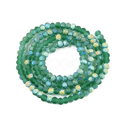 Transparent Glass Beads Strands LS-EGLA-A044-T2mm-MB18-1