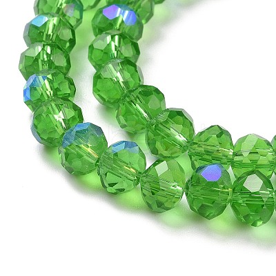 Electroplate Glass Beads Strands EGLA-A034-T8mm-L08-1