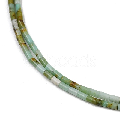 Natural Chrysoprase Beads Strands LS-G-M389-22-1