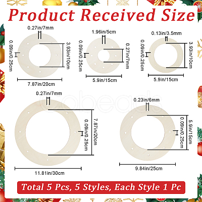 Wood Craft Supplies WOOD-CN0001-26D-1