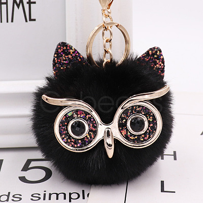 Pom Pom Ball Keychain KEYC-PW0002-033L-1