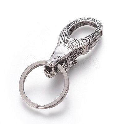 304 Stainless Steel Split Key Rings STAS-E452-65AS-1