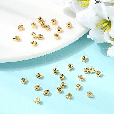 SHEGRACE Brass Crimp Beads XGR0053G-63G-1