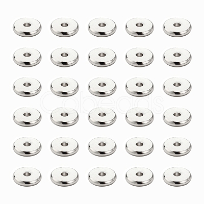 Brass Spacer Beads KK-YW0001-27B-P-1