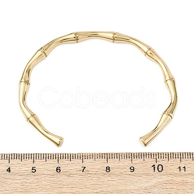 304 Stainless Steel Cuff Bangles BJEW-B150-01G-1