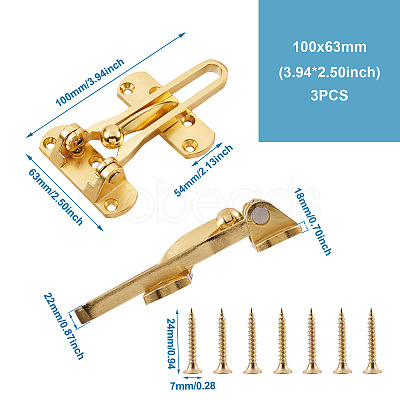 Zinc Alloy Swing Bar Door Lock LS-SW-TAC0002-01A-1