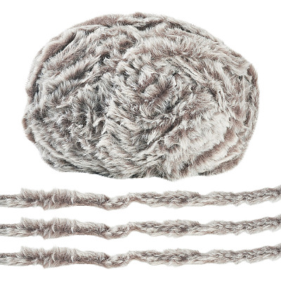 Super Bulky Imitation Fur Polyester Yarn OCOR-TAC0016-36F-1
