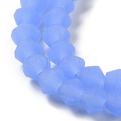 Imitation Jade Frosted Glass Bead Strands X1-GLAA-F029-JM4mm-B04-1