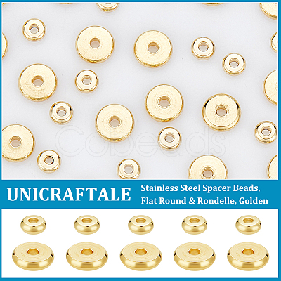 304 Stainless Steel Spacer Beads STAS-UN0008-17G-1