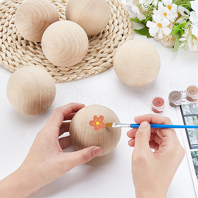 Wood Beads WOOD-WH0029-140-1